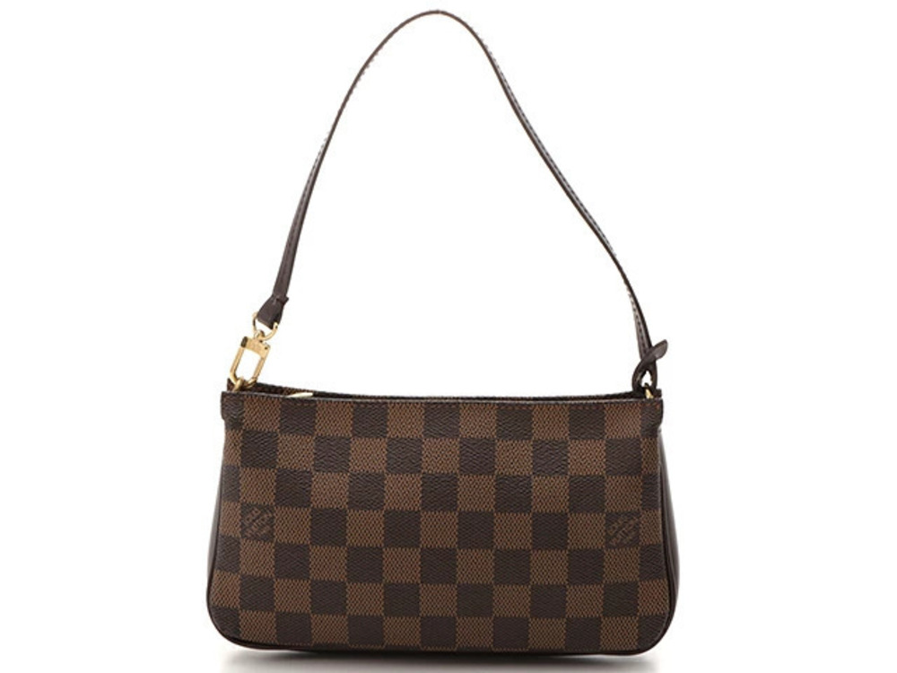 LOUIS VUITTON Navona Pouch Clutch Damier